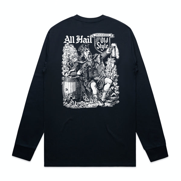 All Hail Long Sleeve T-Shirt - Old Style Beer Spring Exclusive – Old Style  Beer Store