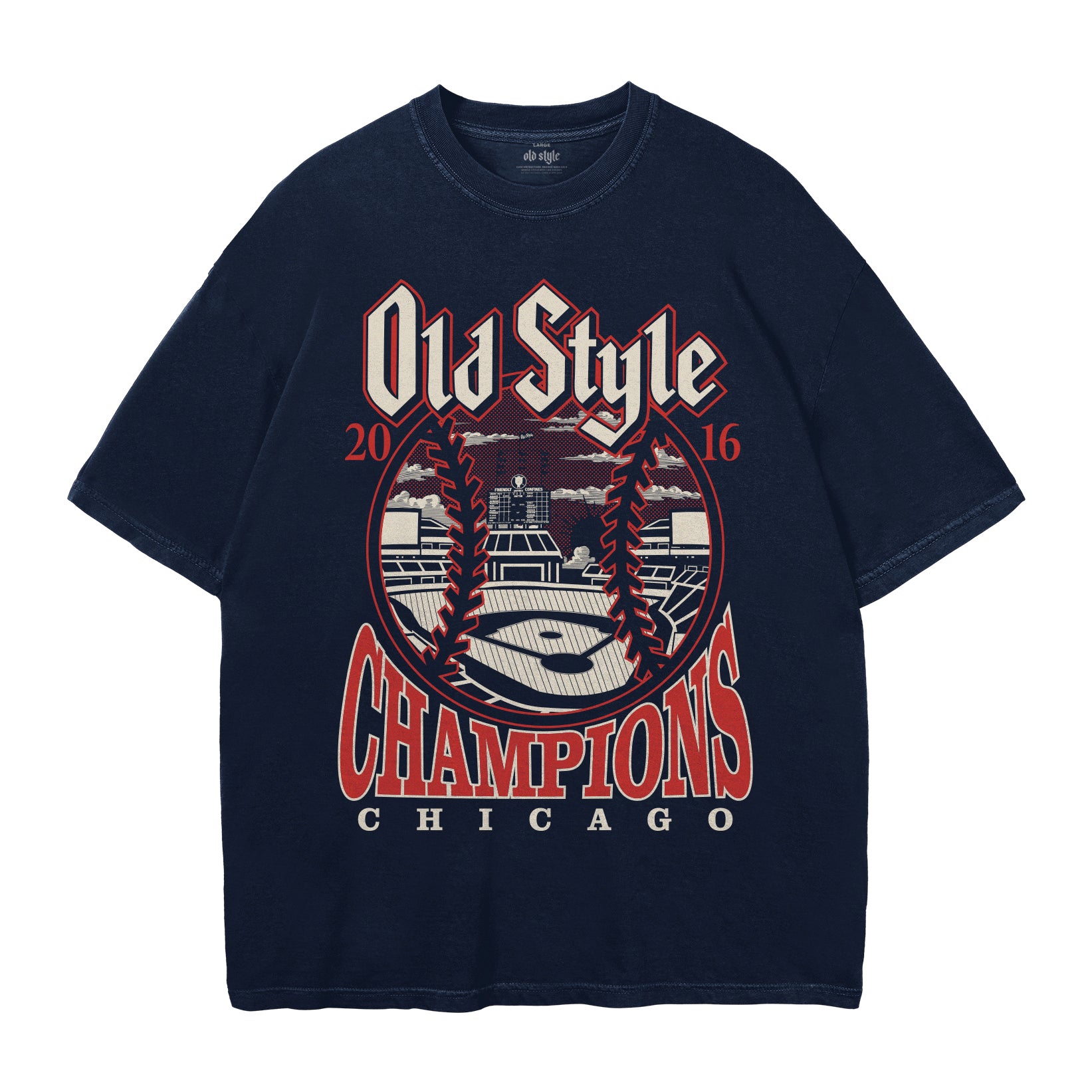 OLD STYLE BASEBALL CHAMPIONS - NAVY – Old Style Beer Store