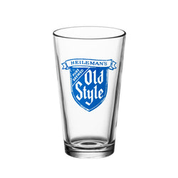 Old Style Shield Pint Glass