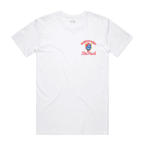 OLD STYLE x VIENNA BEEF OLD CHICAGO TEE - WHITE