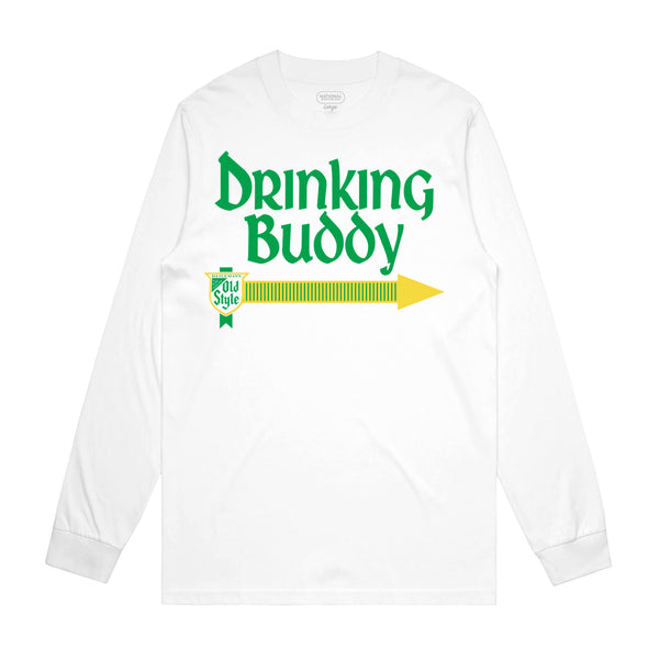 ST. PADDY'S DRINKING BUDDY MATCHING LONG SLEEVE TEES (2 PACK)
