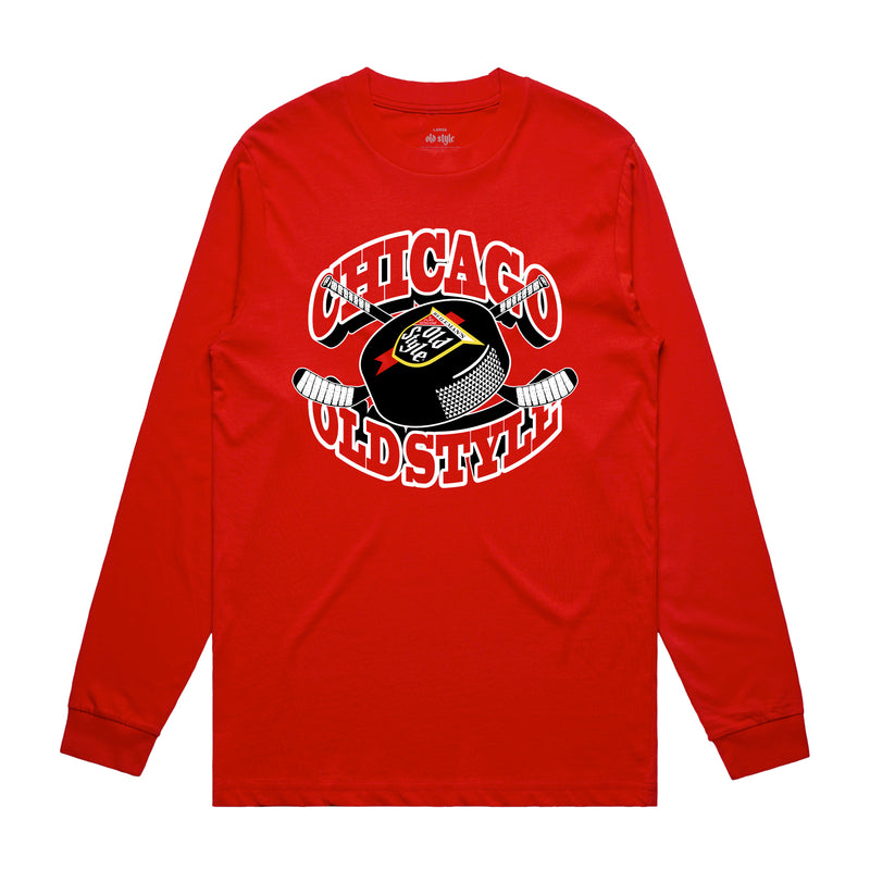 VINTAGE HOCKEY LONG SLEEVE TEE