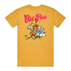 OLD STYLE X VIENNA BEEF JERSEY TEE - GOLD
