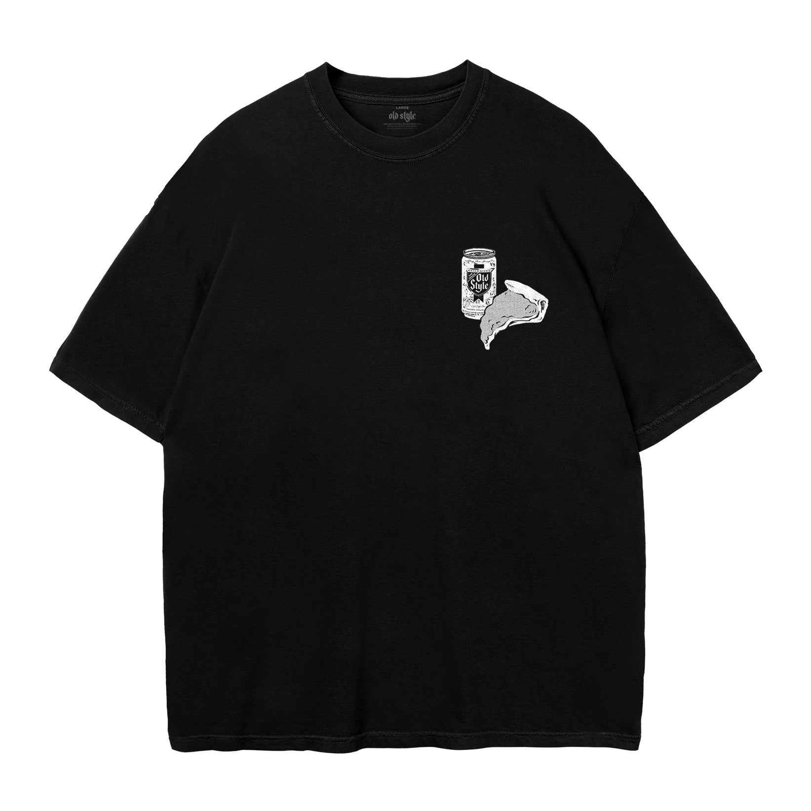 Pizza & Bar Tee | Old Style – Old Style Beer Store