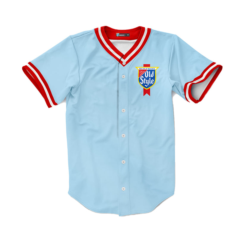 OLD STYLE LIGHT BLUE BASEBALL JERSEY – Old Style Beer Store